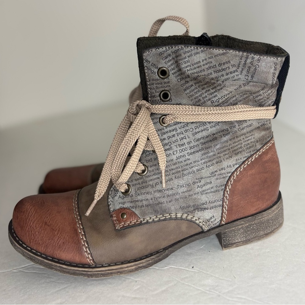 Rieker Women Booties Payton 22 Size 5 EU 36
